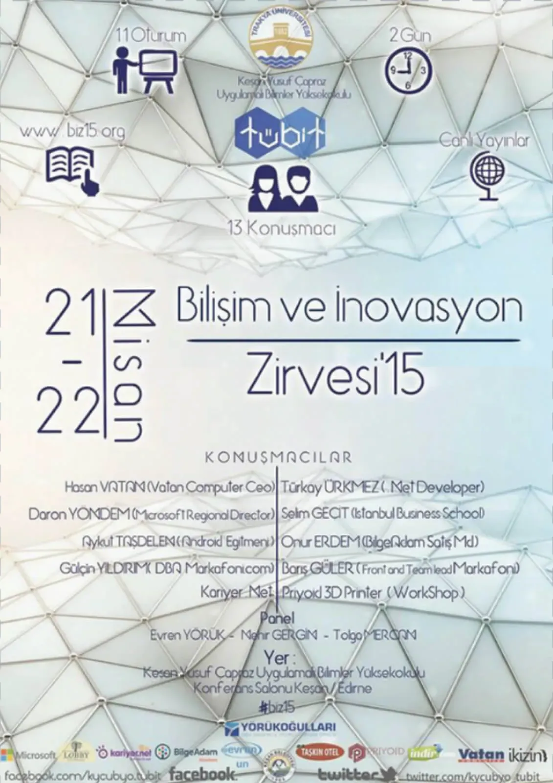 Bilişim ve İnovasyon Zirvesi 2015